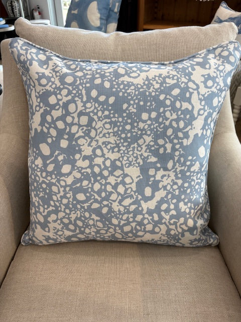 Ice Blue Reef Pillow