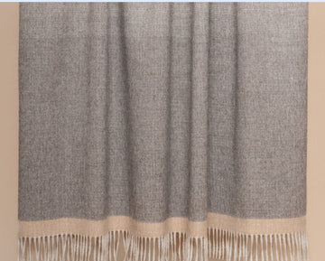 Undyed Ombre Throw