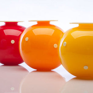 Round Polka Dot Vase - Medium