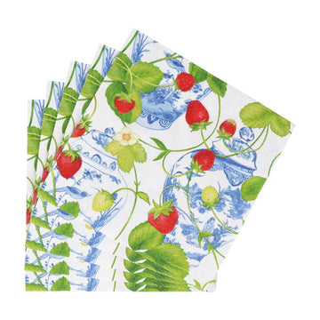 Strawberries And Cream Napkins