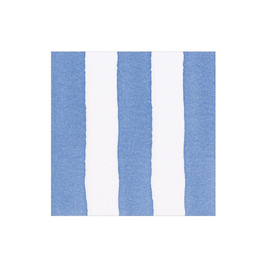 Caspari Cafe Stripe Cocktail Napkins