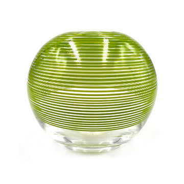 Spiral Vase Green Large