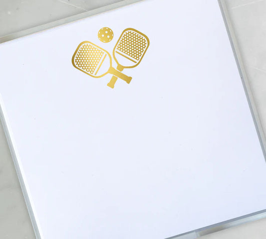 Black Ink Pickleball Notepad