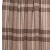 Alpaca Throw - Plaid  - (Grey) New Pattern