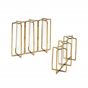 Gold Vase 3 Test Tube Small