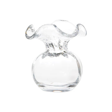 Vietri - Hibiscus Clear Glass Bud Vase