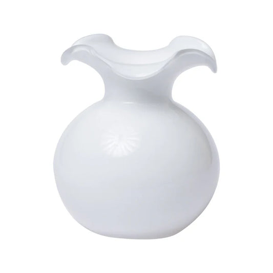 Vietri - Hibiscus Glass Fluted Vase