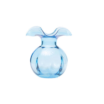 Vietri - Hibiscus Glass Aqua Bud Vase