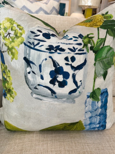 One Of A Kind Botanical Custom Pillows