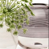 Spiral Vase small Black