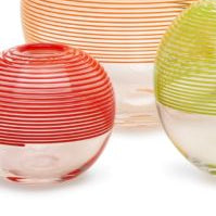 Spiral Vase Small orange