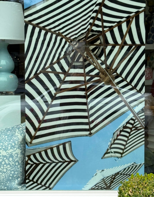 B & W Umbrella Photo Printed on Acrylic