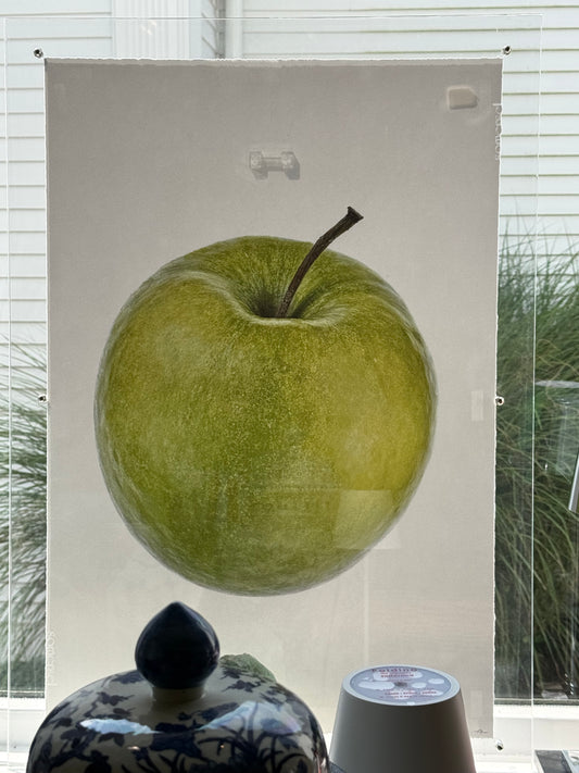 Green Apple English Watercolor