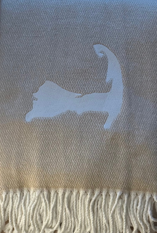 Pezzo Throw - Cape Cod - 50 x 70 - Champagne