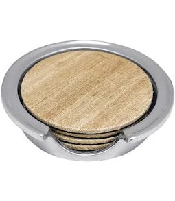 Mariposa Linen Coaster Set