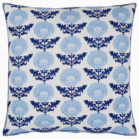 John Robshaw Kaavia Indigo Pillow