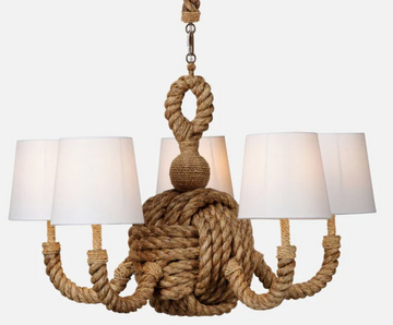 Rachel Rope Chandelier