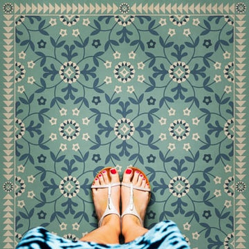 Vintage Floor Cloth