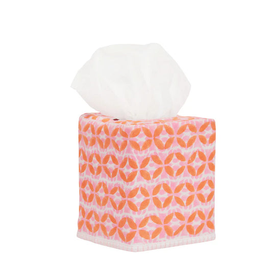 Ambar Block Printed Tissue Box Cover