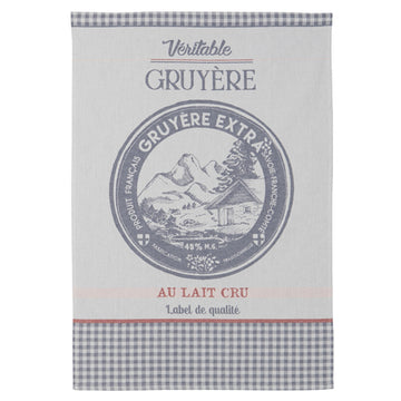 Veritable Gruyere Bleu Tea Towel
