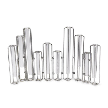 Hinged Flower Vases Lavoisier set of 10