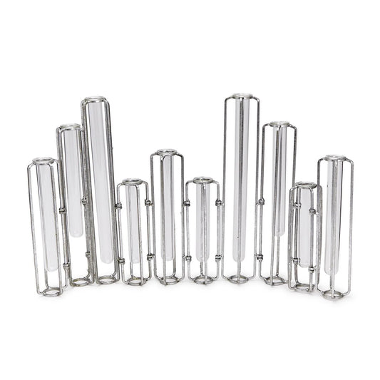 Hinged Flower Vases Lavoisier set of 10