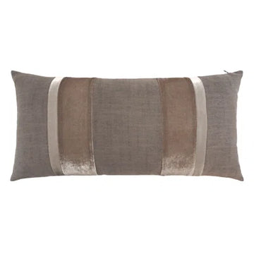 Linen Stripe Coyote Pillow