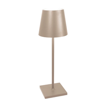 Zafferano Poldina Pro L Desk Lamp - Sand