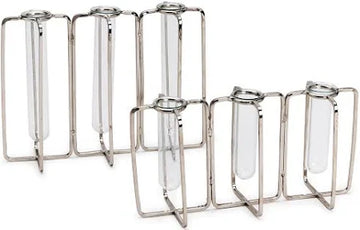 Silver Vase 3 Test Tube Large